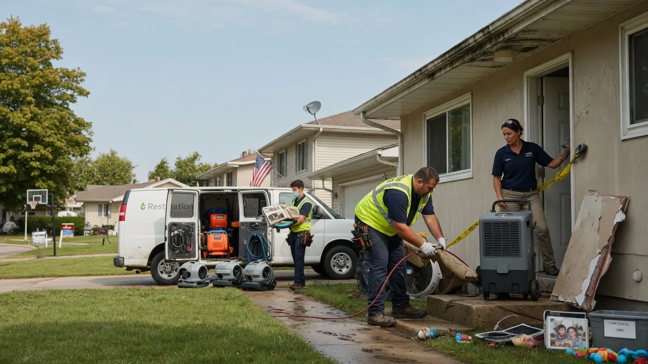 Water Damage Restoration in Morganville, NJ near me